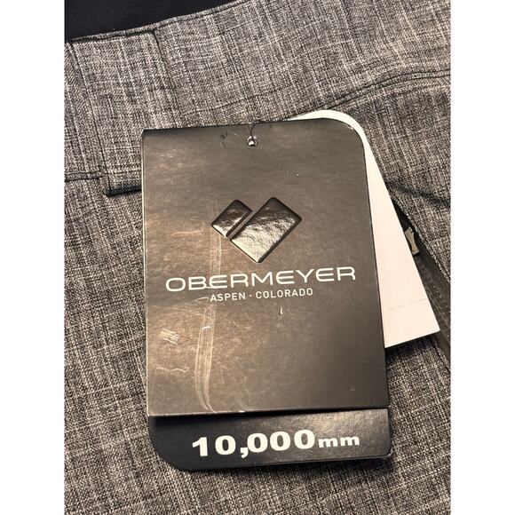 Obermeyer Perseus Bib Pant Men’s XL Snow Ski Snowboard Gray NWT - Picture 6 of 8
